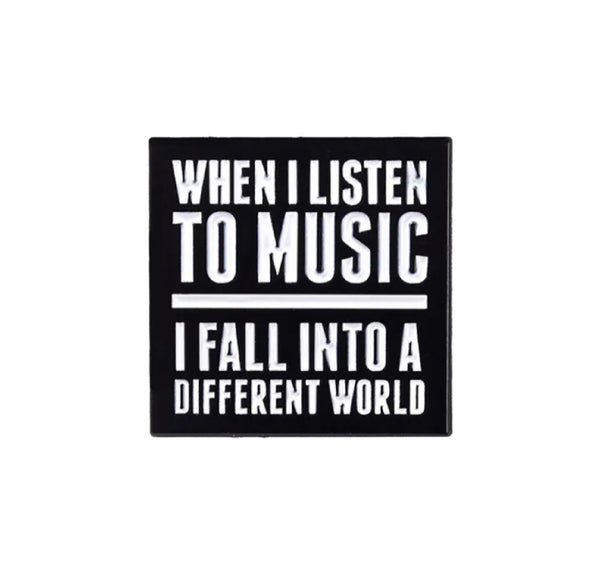 When I listen to....