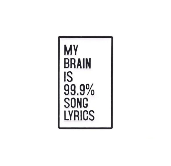 My brain is....