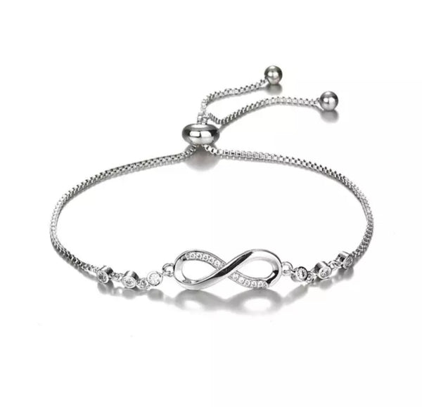 "Silver Infinity" Bracelet