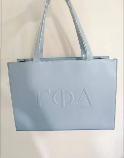 Baby Blue Unique Carry All Tote