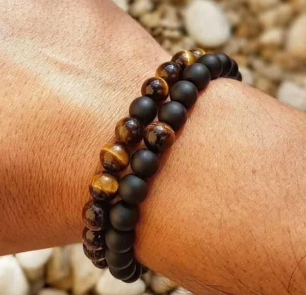 2pc Tiger Eye